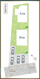 【区画図】 | 千葉市稲毛区山王町　新築分譲住宅A号棟 | 千葉市稲毛区山王町　A号棟