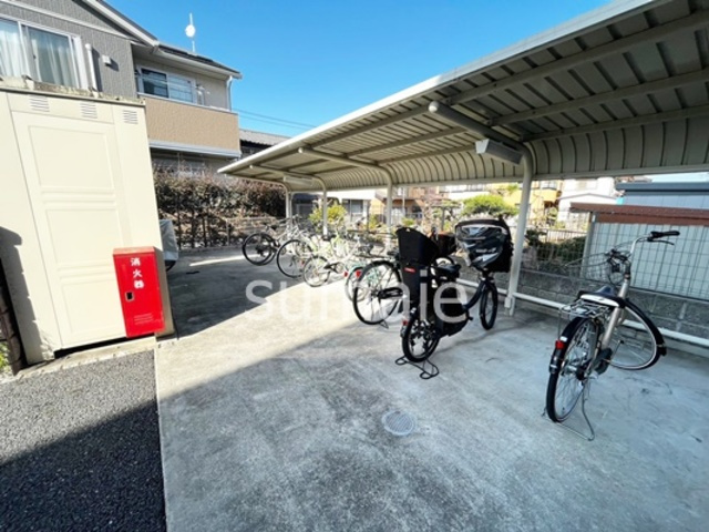 カルミアコートのその他共用部分|駐輪置き場
