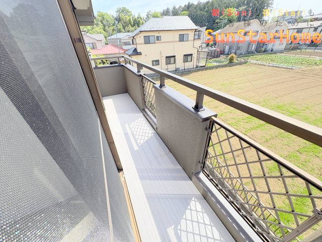 【サンスターホーム】青梅市野上町1丁目　リノベーション住宅のバルコニー