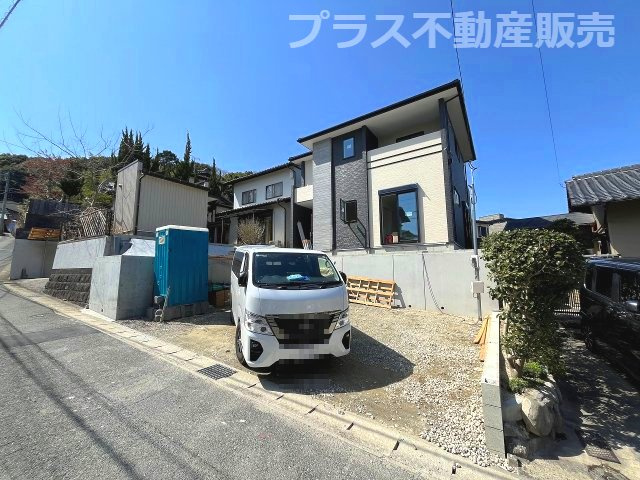 【外観】 | 那珂川市片縄西5丁目3期　1号棟（全1棟）【仲介手数料無料・0円】 | まもなく完成。ご内覧は可能です。ご見学はプラス不動産販売にお任せ下さい。