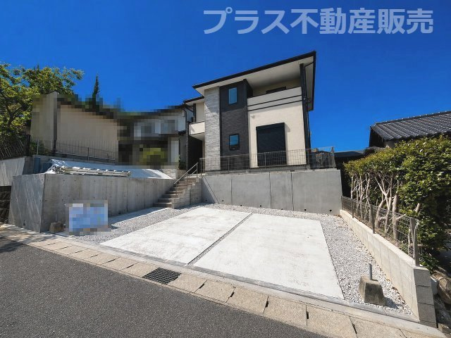 【外観】 | 那珂川市片縄西5丁目3期　1号棟（全1棟）【仲介手数料無料・0円】 | 現地写真。プラス不動産販売なら、現場の全ての棟をまとめてご見学頂けます。