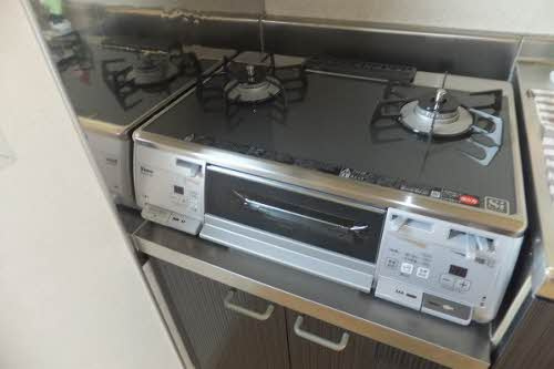 アンソレイエ21A棟のキッチン