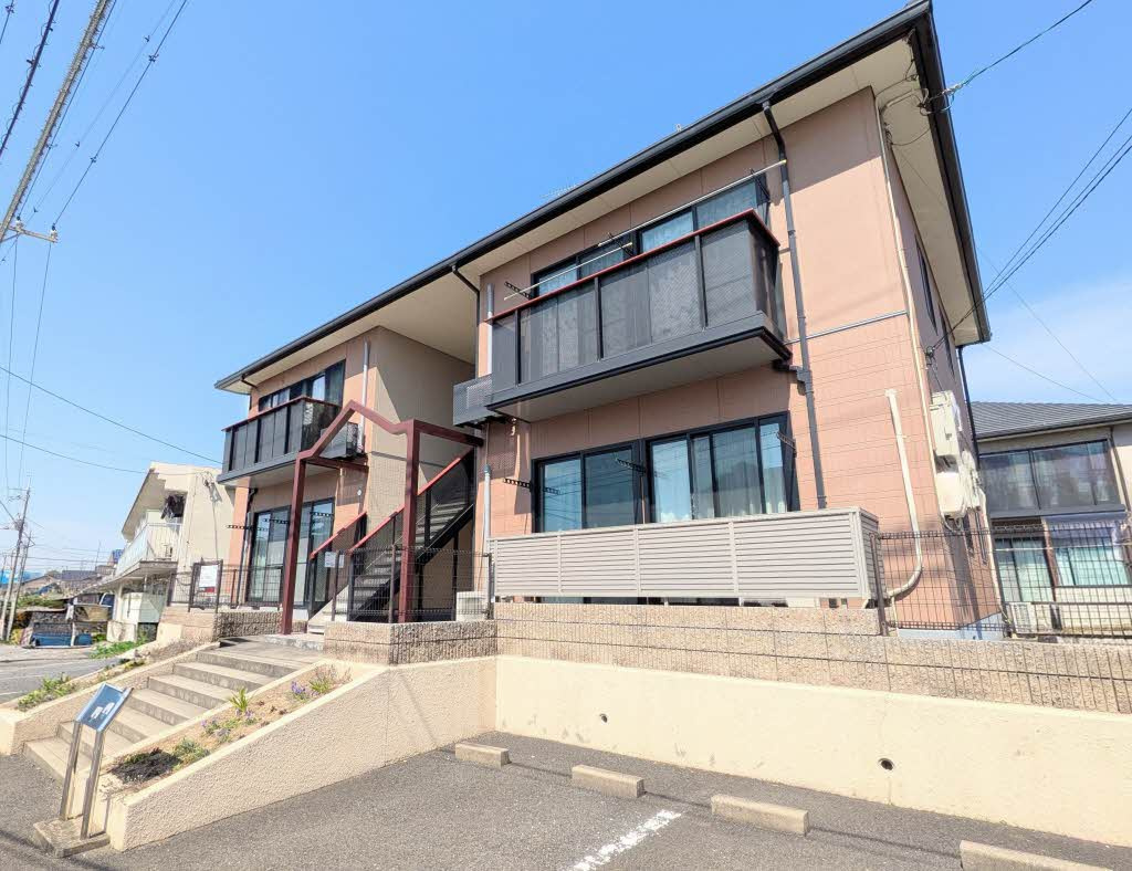 アンソレイエ21A棟の外観