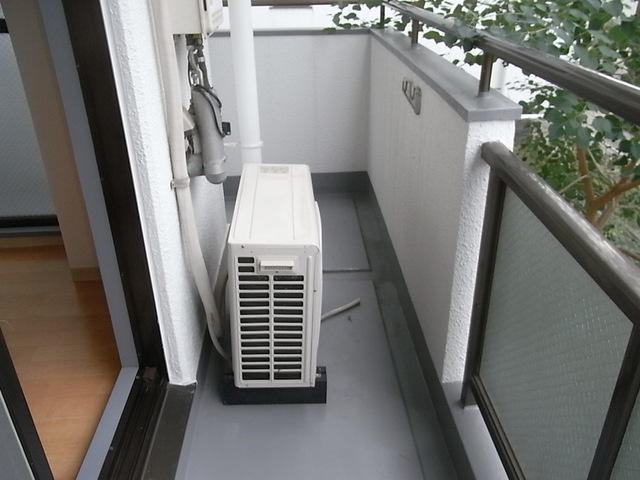 シャルマンフジ御影参番館のバルコニー