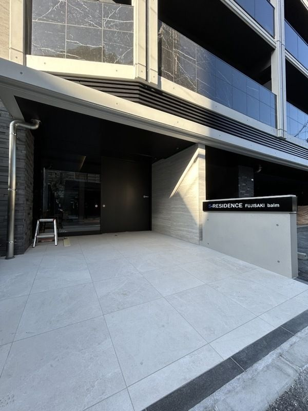 福岡市早良区藤崎１丁目の賃貸マンションのエントランス