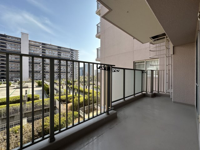 西神中央ウェステージ壱番館のバルコニー