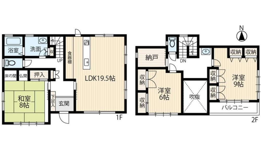 南区仁保南１丁目の間取り