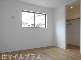 【洋室】 | 郡山市安積4丁目新築一戸建て２棟 | 個人の部屋や寝室として使える洋室です