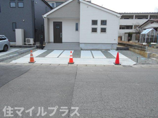 【駐車場】 | 郡山市安積4丁目新築一戸建て２棟 | 駐車場があるので、車を買う予定の方も安心です