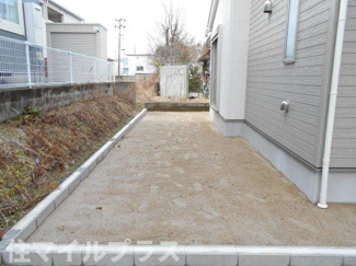 【庭】 | 郡山市安積4丁目新築一戸建て２棟 | お庭です