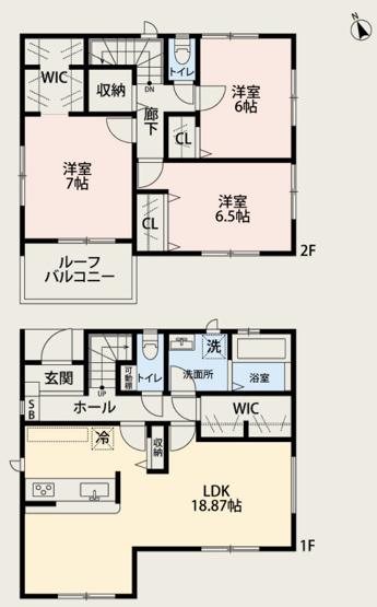 【間取り】 | 鴻巣市ひばり野　中古戸建　