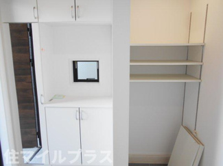 【玄関】 | 郡山市安積4丁目新築一戸建て２棟 | 玄関です