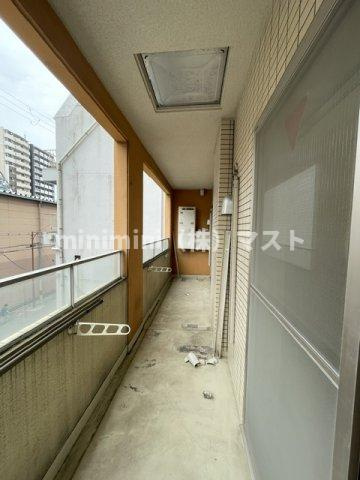 CITYSPIRE難波プレミアのバルコニー