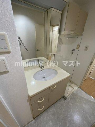 CITYSPIRE難波プレミアの洗面所