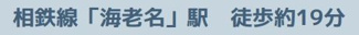 【その他】 | 海老名市望地2丁目 中古戸建 | 交通機関へのアクセス