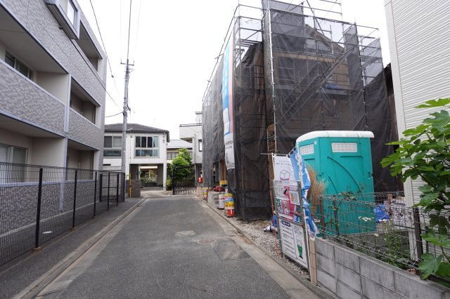 川越市仙波町第２の前面道路含む現地写真