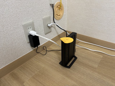 【設備】 | フラワーコート月出 | ネット無料のルーター付きです！
参考写真になりますのでご承知おき下さい