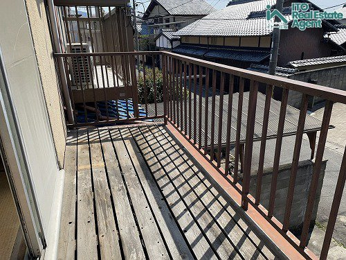 上賀茂南大路町 中古テラスのバルコニー