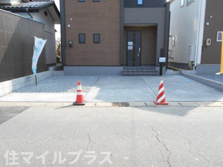 【駐車場】 | 郡山市大槻町前畑新築一戸建て3棟 | カースペースがあります