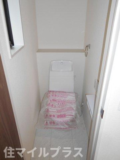 【トイレ】 | 郡山市大槻町前畑新築一戸建て3棟 | トイレです