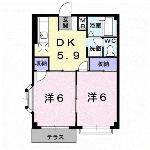 デパートメントアラキの間取り