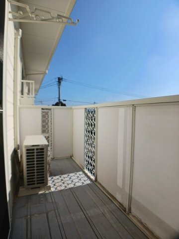 ハイツウイステリア（Ｂ）のバルコニー