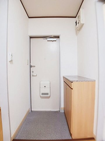 セピアハイツアラキＡの玄関