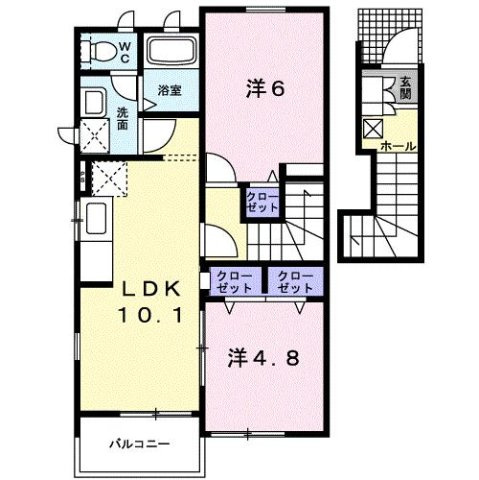 【間取り】 | コータ・コート　Ｂ