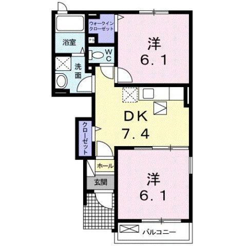 アレグリアの間取り