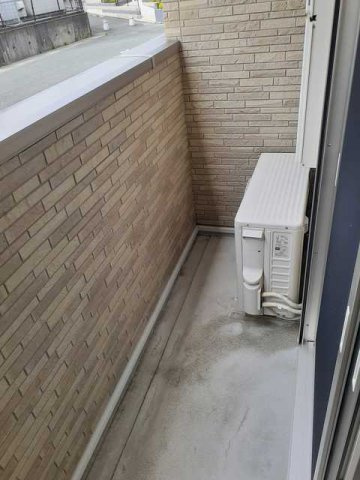 プラシード小森野のバルコニー