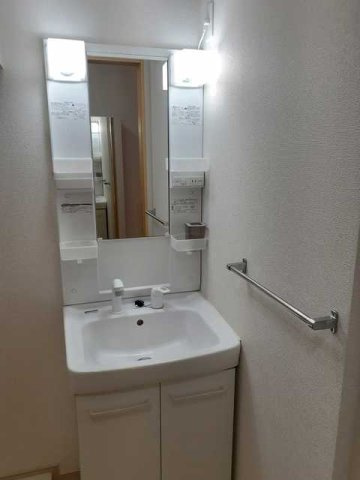 プラシード小森野の洗面所