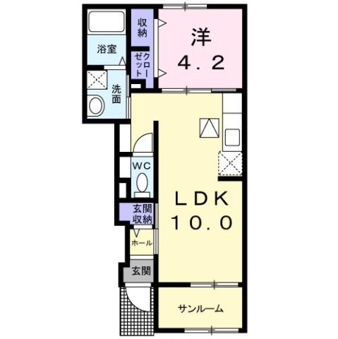 ジュネスの間取り