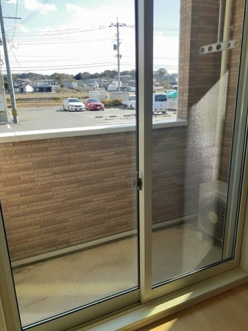 サンリットスクエアⅢのバルコニー