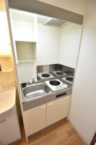 大阪市都島区片町１丁目の賃貸マンションのキッチン