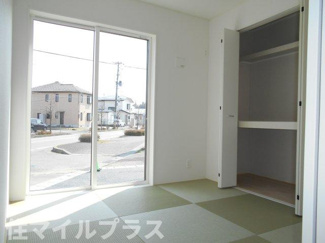【和室】 | 郡山市安積荒井2丁目新築一戸建て2棟 | 落ち着いた雰囲気の和室付きです