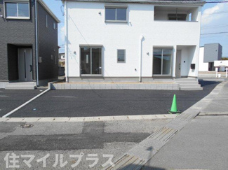 【駐車場】 | 郡山市安積荒井2丁目新築一戸建て2棟 | カースペースがあります