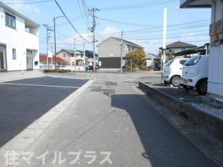 【前面道路含む現地写真】 | 郡山市安積荒井2丁目新築一戸建て2棟 | 前面道路含む現地写真です