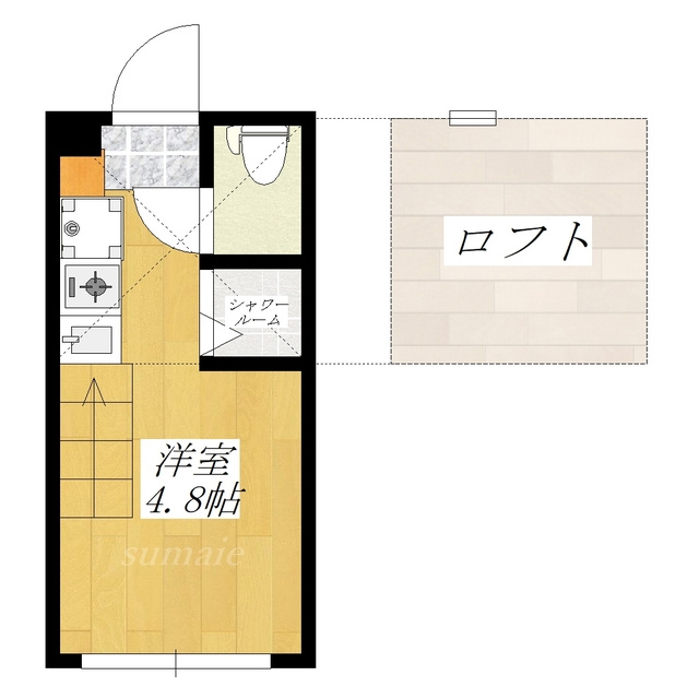ハーモニーテラス志茂ⅩⅥの間取り|使いやすい間取りです☆