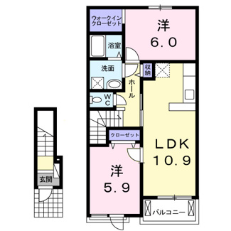 【間取り】 | セゾン　フルール
