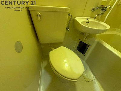 お風呂トイレ別同室です