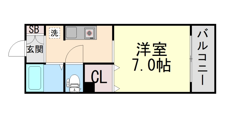 ベルディ灘の間取り