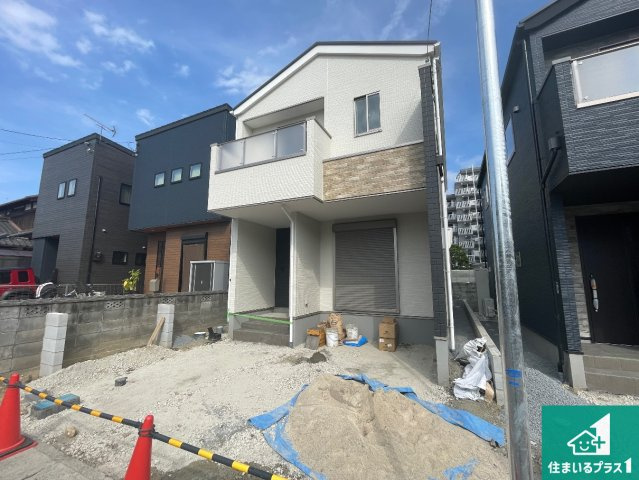★1(土)2(日)現地見学可能！★草津市草津町　第3期　新築一戸建ての外観|現在建築中！落ち着いた街並みで新生活を始めることが出来そう！周辺の物件も併せてご紹介させて頂きます！