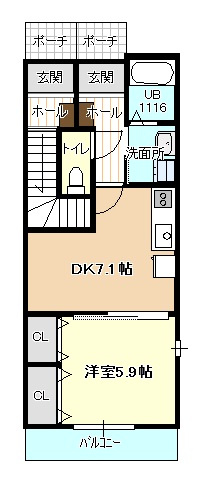 マージェの間取り