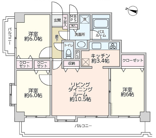 ライオンズマンション谷塚駅前第2