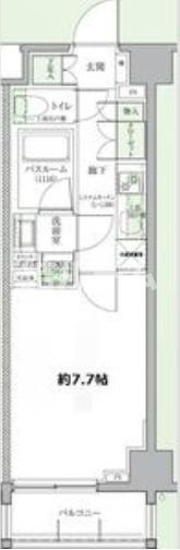板橋区高島平９丁目の賃貸マンションの間取り