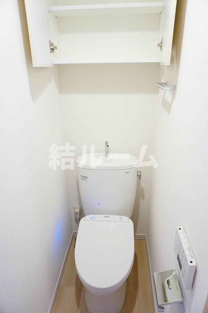 板橋区高島平９丁目の賃貸マンションのトイレ