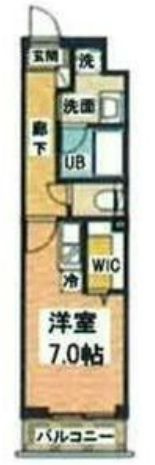 S-FORT船橋海神Eastの間取り