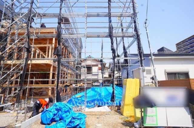 【外観】 | 東大阪市南上小阪　【1号地/全2区画】 | 【只今建築中！現地2026年3月28日現在☆】