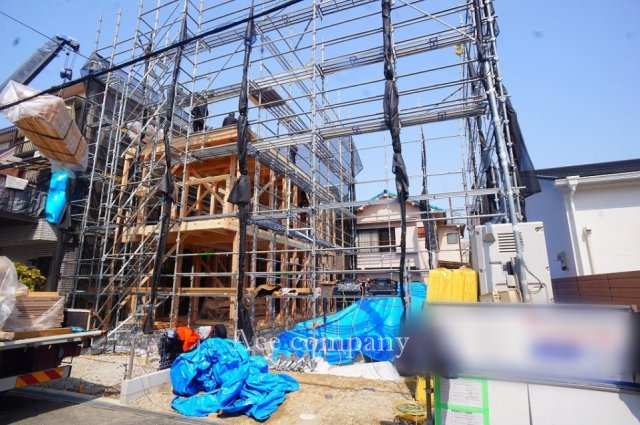 【外観】 | 東大阪市南上小阪　【1号地/全2区画】 | 【只今建築中！現地2026年3月28日現在☆】