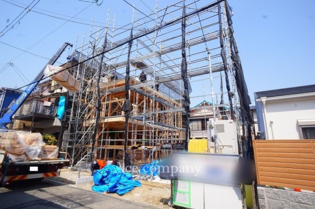 【外観】 | 東大阪市南上小阪　【1号地/全2区画】 | 【只今建築中！現地2026年3月28日現在☆】